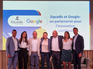 Equipe Equadis et Google Cloud jour de l'annonce du partenariat