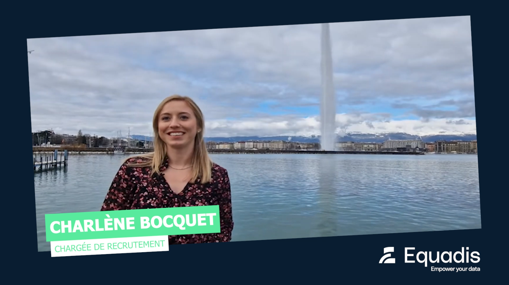 Le recrutement chez Equadis - video de Cahrlene Bocquet