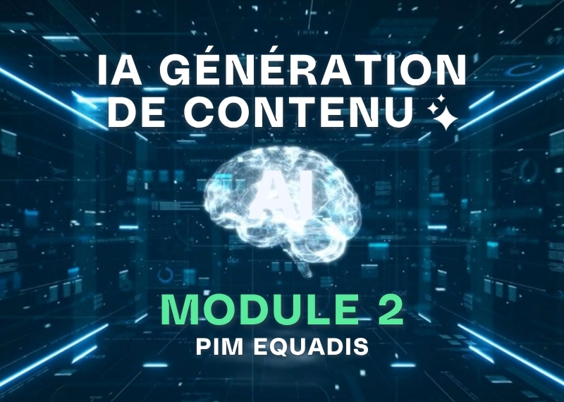 Boostez votre efficacité opérationnelle avec l’IA Génération de Contenu du PIM Equadis